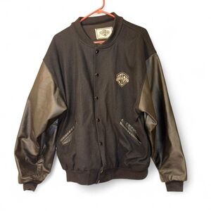 Warner Bros. Black Bomber Jacket